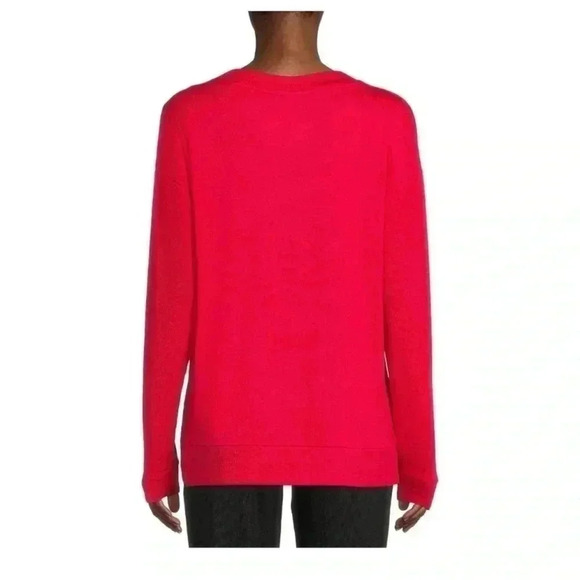 Secret Treasures Very Merry Christmas Pajama Top Size Large Buttery Soft Cozy - Picture 4 of 5